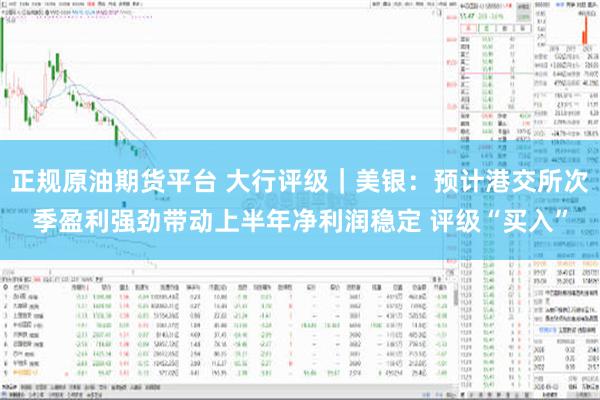 正规原油期货平台 大行评级｜美银：预计港交所次季盈利强劲带动上半年净利润稳定 评级“买入”
