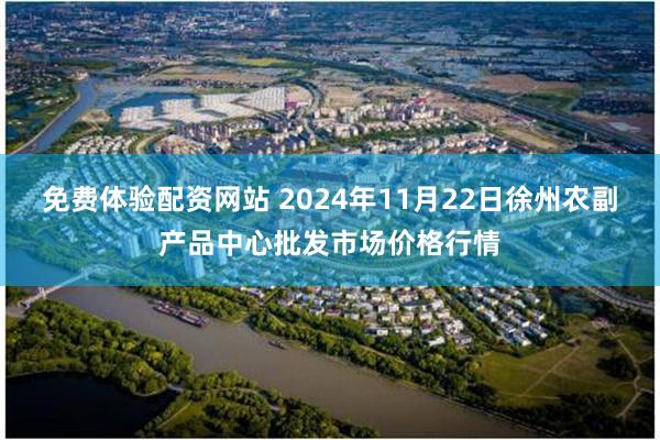 免费体验配资网站 2024年11月22日徐州农副产品中心批发市场价格行情