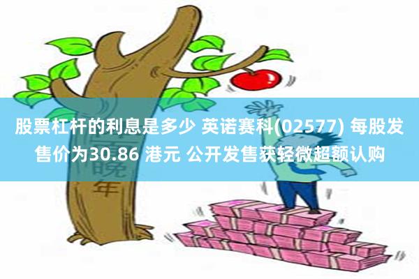 股票杠杆的利息是多少 英诺赛科(02577) 每股发售价为30.86 港元 公开发售获轻微超额认购